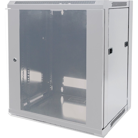 Intellinet 711890 19inch-patchkast (b x h x d) 570 x 635 x 600 mm 12 HE Grijs-wit (RAL 7035)