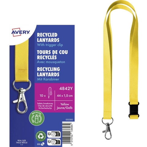 Avery-Zweckform 4842Y Textielband (l x b) 440 mm x 15 mm 10 stuk(s)