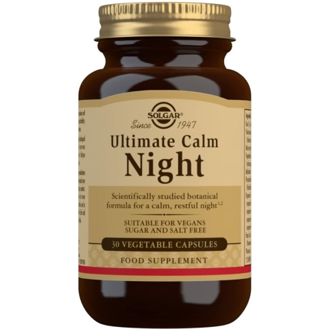 Solgar Ultimate Calm Night (Nachtrust*) Capsules