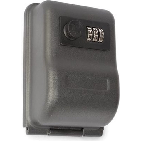 Sleutelkluis - 3-cijferig cijferslot - metaal - sleutelkluisje voor wandophang -