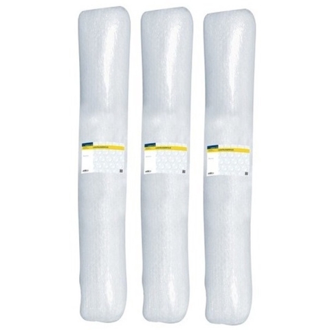 Noppenfolie / bubbeltjesfolie op rol - 3x - 5 x 1 meter - Bubbelfolie / bubbeltjes plastic -