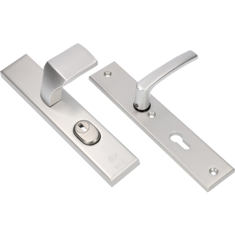 AMI Veiligheidsbeslag 251/50/15 Kt72 Knop 144, Zonder Deurkruk Profielcilinder 72 F1 Deurdikte 38/42 Mm - 891330