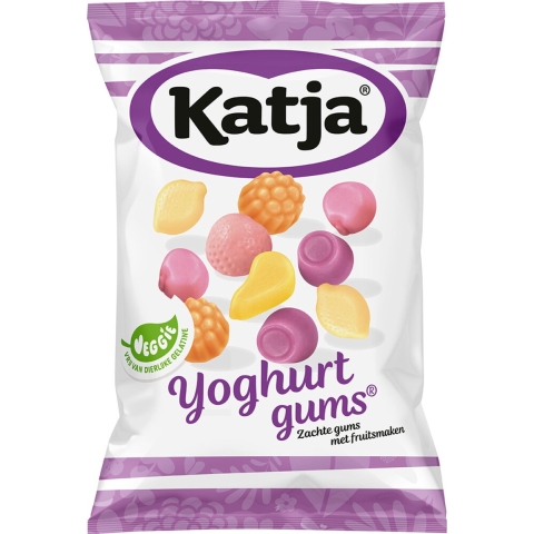 9x Katja Yoghurtgums 295 gr
