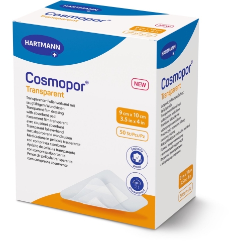 Cosmopor Transparent 9 x 10 cm | 50 stuks