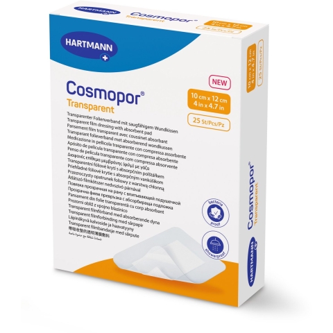 Cosmopor Transparent 10 x 12 cm | 25 stuks