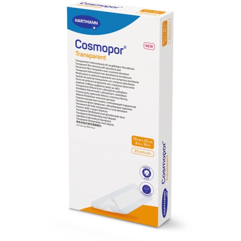 Cosmopor Transparent 10 x 25 cm | 25 stuks
