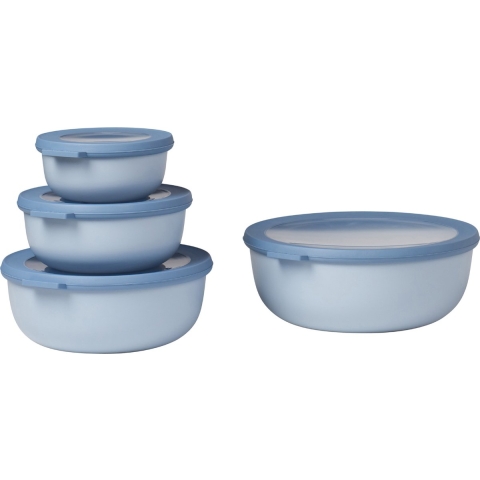 Mepal Sale - Outlet -  Multikom Cirqula 4-delige set (350+750+1250+2250) - Nordic blue