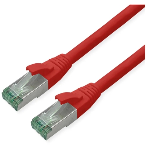 ROLINE RM Patchkabel Cat.6A S/FTP (PiMF), rood, 7 m