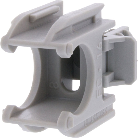 BUISCLIP EURO | 16MM | GRIJS (50) - 00.529.78