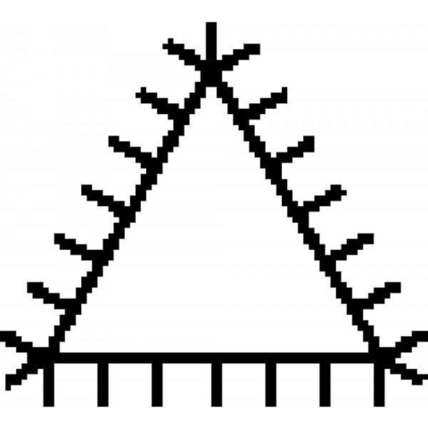 Bahco driekante vijl 8 zoet hecht | 1-170-08-3-2