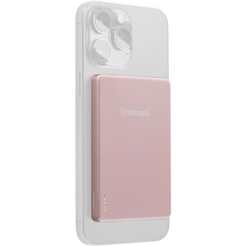 Intenso Intenso Power Bank MW5000 rose Powerbank 5000 mAh USB PD LiPo USB-C Roze