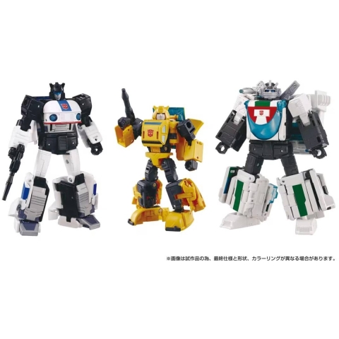Takara Tomy Transformers Cybertron Chase 3-pack