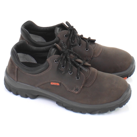 EMMA Werkschoen Zolder Laag S3 Leer Gevoerd | Bruin (D) | Maat 39 - 11.148.114.01
