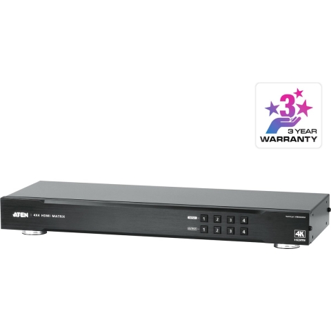 Aten 4x4 4K HDMI matrixschakelaar | 1 stuks - VM0404HA-AT-G VM0404HA-AT-G
