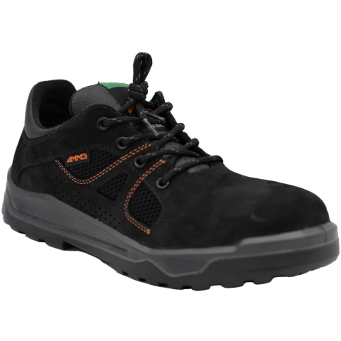 EMMA Werkschoen Le Mans S1P Metaalvrij | Zwart (D) | Maat 43 - 8715316147876