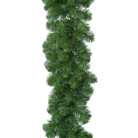 Everlands Dennenslinger - 3x - groen - 270 x 30 cm - extra vol - dennen guirlande - kerstversiering -