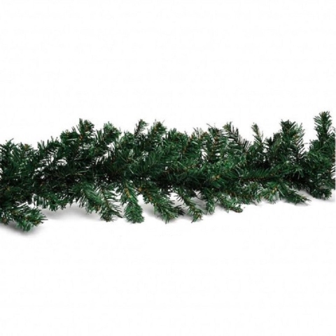 Dennenslinger - 4x - groen - 270 x 25 cm - dennen guirlande - kerstversiering -