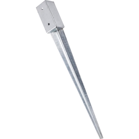 Waelbers Paalhouder met punt121x900, thermisch verzinkt (FV) - 1 Stuk(s) - 427393.99