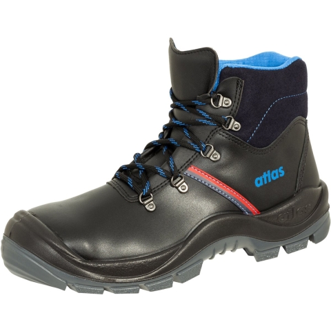 Atlas Werkschoen Anatomic Bau 500 Hoog S3 | Zwart [W12] | Maat 47 - 00.012.001.47