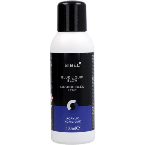 Sibel Acrylic Blue Liquid Slow 100ml