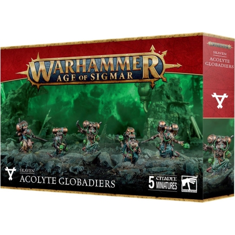 Bordspellen Games Workshop Warhammer AoS - Skaven Acolytes Globadiers