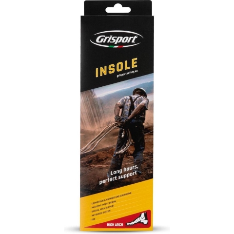 Grisport Inlegzool High 1000032 | Zwart | Maat 45 - 00.048.185.45