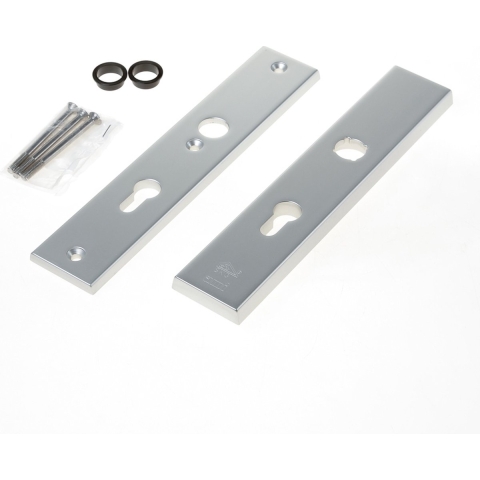 AMI Veiligheidsbeslag 251/50 Buiten en Binnen Profielcilinder 72 F1 Deurdikte 53/57 Mm - 803142