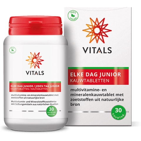 Gratis Verzending: Vitals Elke Dag Junior 30 tabletten