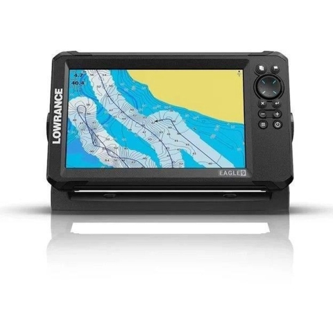Lowrance Eagle 9 met 50/200 HDI transducer fish finder/kaartplotter