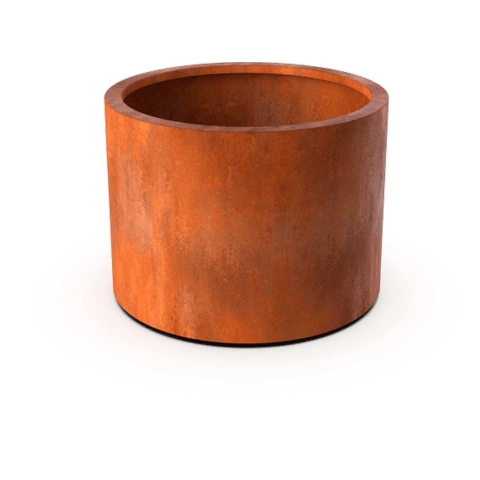 Cortenstaal plantenbak bloembak rond 150x60cm