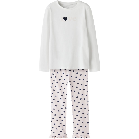 Name It Pyjama set - 2-delig - NkfRagna - Mauve Morn - Name It - 8 jaar (128) - Pyjama - Tweedelig