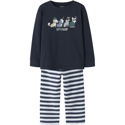 Name It Pyjama set - 2-delig - NmmRamel - Navy Blazer - Name It - 5 jaar (110) - Pyjama - Tweedelig