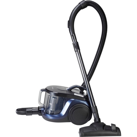 Hanseatic HVBL8506BLMC - Steelstofzuiger - HEPA 12 filter - Zwart