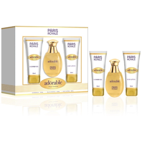 Giftset Paris Royale Adorable 3-delig