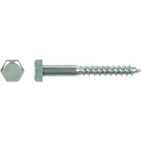 pgb-Europe PGB-FASTENERS | Houtdraadbout DIN 571 Ø 10x70 Zn | 100 st 571001010000703