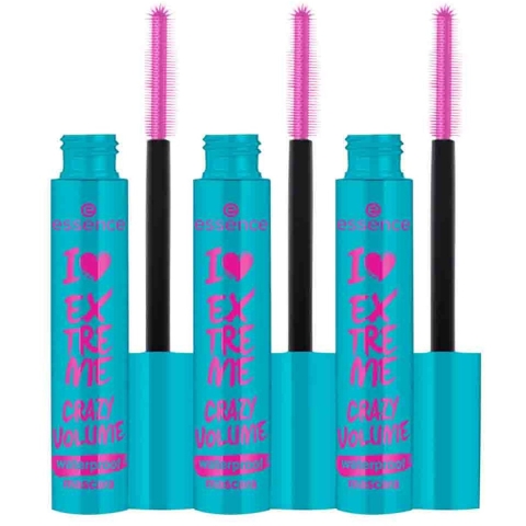 3x essence I Love Extreme Mascara Crazy Volume Waterproof 12 ml