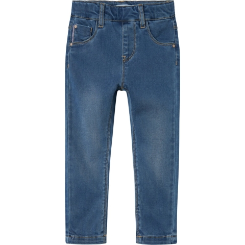 Name It Leggings - NmfSalli - Medium+ Blue Denim - Name It - 8 jaar (128) - Leggings