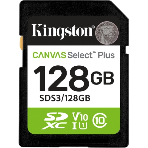 Kingston Canvas Select Plus 128 GB SDXC geheugenkaart