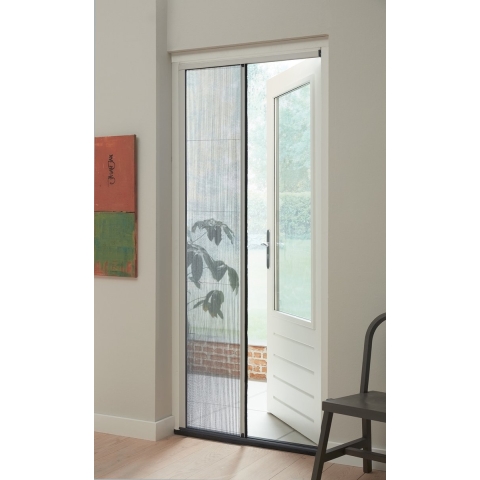 Bruynzeel S500 - Plissé Hordeur - Voorgemonteerd - 100x209 cm - Grijs