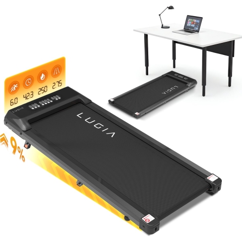 Lugia Fit Plus - Loopband - Snelheid 1-6 km/u - LED-display en Afstandsbediening