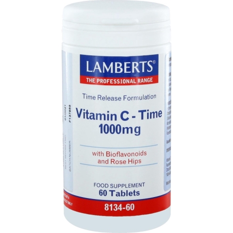 Lamberts Vitamine C 1000 mg Time Release & Bioflavonoiden Tabletten