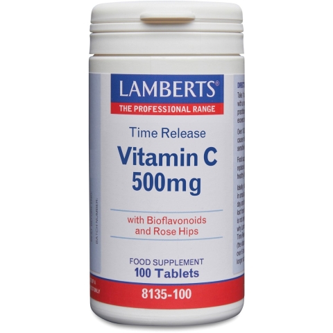 Lamberts Vitamine C 500 Time Release & Bioflavonoiden Tabletten