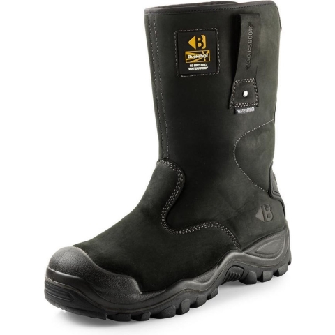 BuckBootz Werkschoen Buckshot Werklaars BSH010 S3 | Zwart | Maat 47 - 00.176.069.47