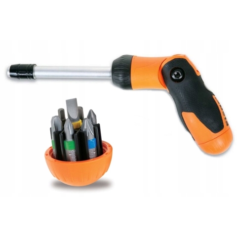 Beta Bit houder met ratelmechanisme,gevormde handgreep en houder voor 7 bits 855P - 008550010