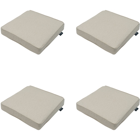 Madison zitkussen canvas eco+ ca. set van 4