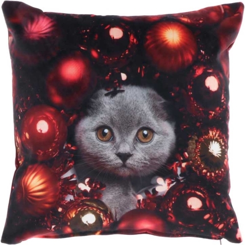 Unique Living kussen aw2022 xmas print 45x45cm dessin 4