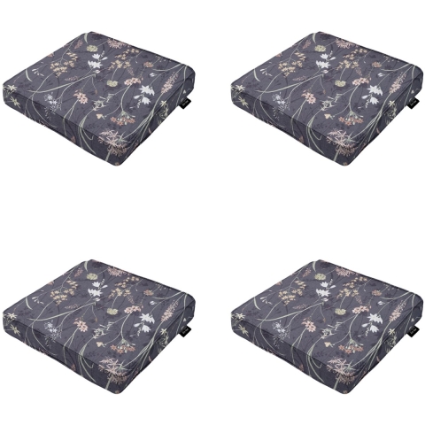 Madison zitkussen donna grey canvas eco+ ca. set van 4