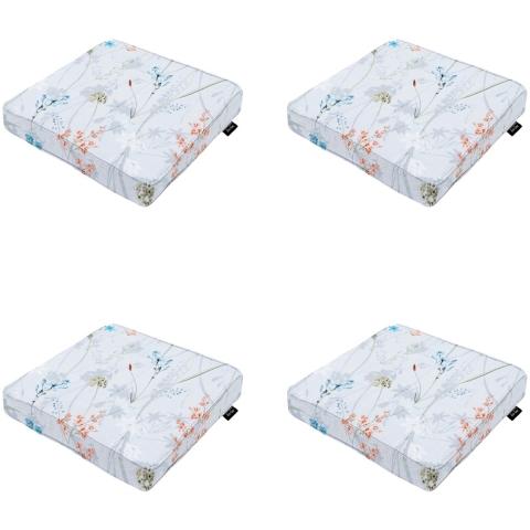 Madison zitkussen donna azure canvas eco+ ca. set van 4
