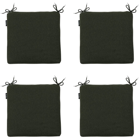Madison zitkussen green canvas eco+ ca. set van 4