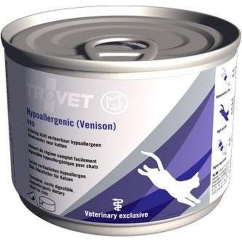 Trovet Hypoallergenic VRD met hert natvoer kat 6 x 200 g